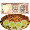 Cash - Rs. 1000 + Dryfruit Thali - Click here to View more details about this Product